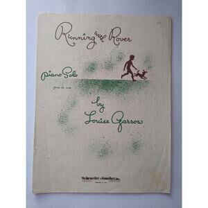 Running with Rover Sheet Music Louise Garrow Schroeder & Gunther